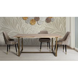 Mesa de comedor Ankara – Diseño elegante y estilizado 180x90x78 cm