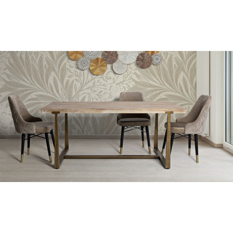 Mesa de comedor Ankara – Diseño elegante y estilizado 180x90x78 cm