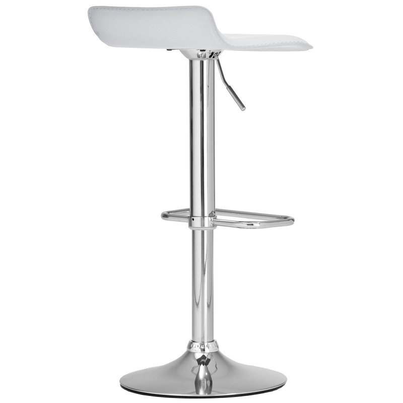 Taburete de bar blanco DYN
