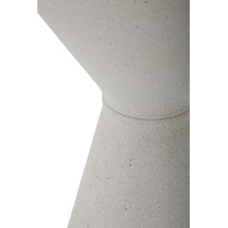 Mesa doble blanca – Pureza luminosa Ø44,5 x 63 cm