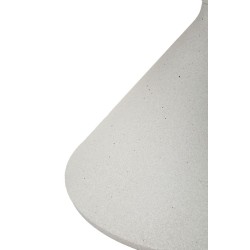 Mesa blanca – Minimalismo refinado Ø42x40 cm