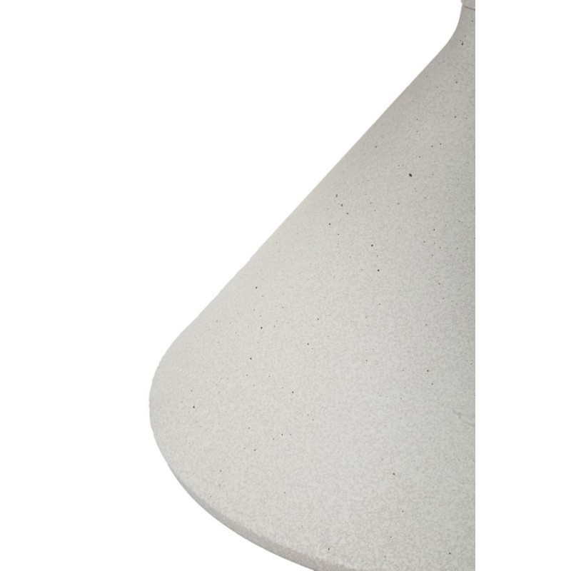 Mesa blanca – Minimalismo refinado Ø42x40 cm