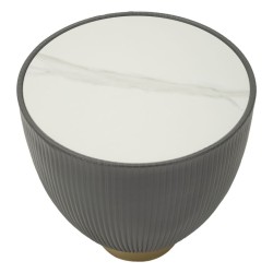 Mesa de centro Elge Petite – Elegancia compacta Ø46x45 cm