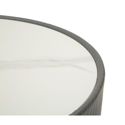 Mesa de centro Elge Petite – Elegancia compacta Ø46x45 cm