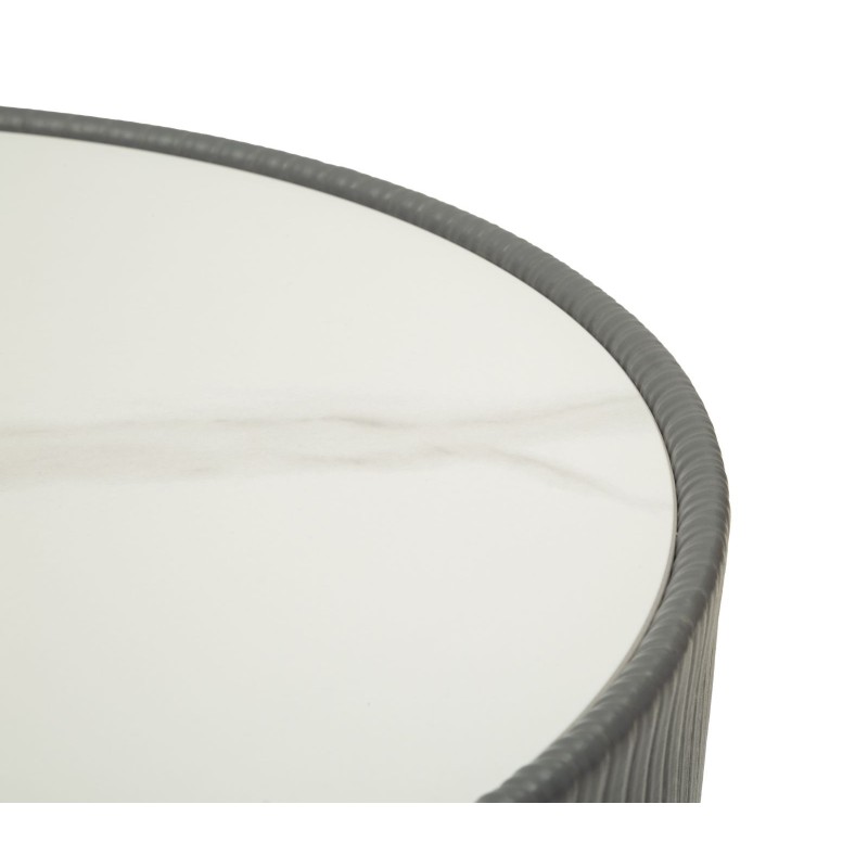 Mesa de centro Elge Petite – Elegancia compacta Ø46x45 cm