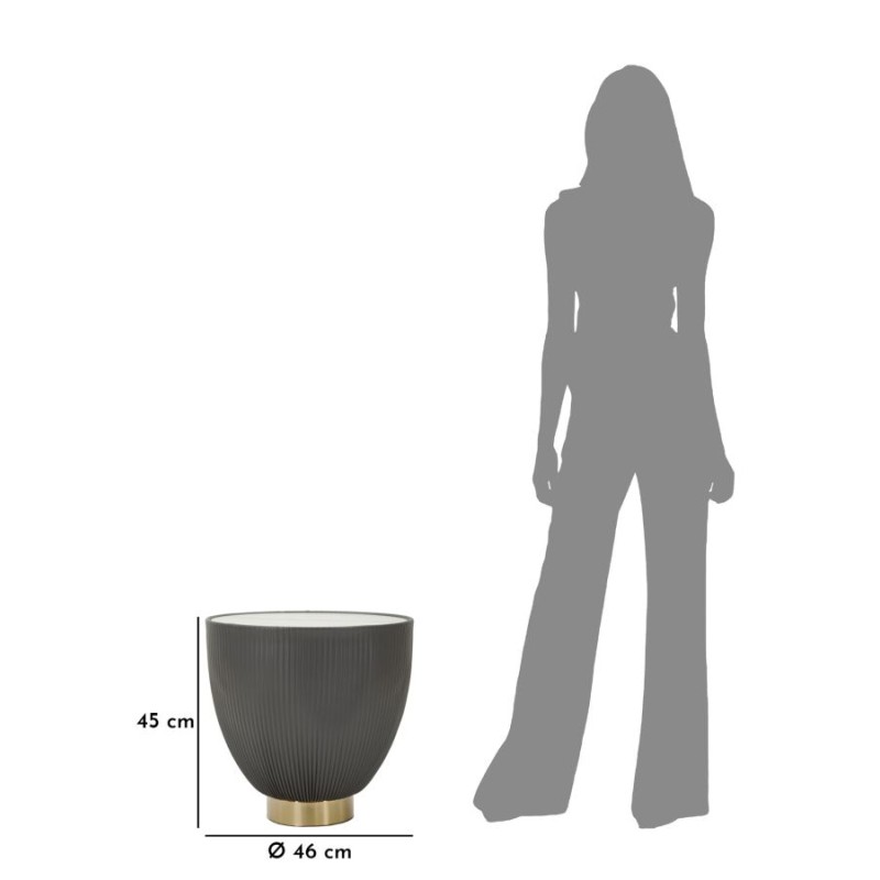 Mesa de centro Elge Petite – Elegancia compacta Ø46x45 cm