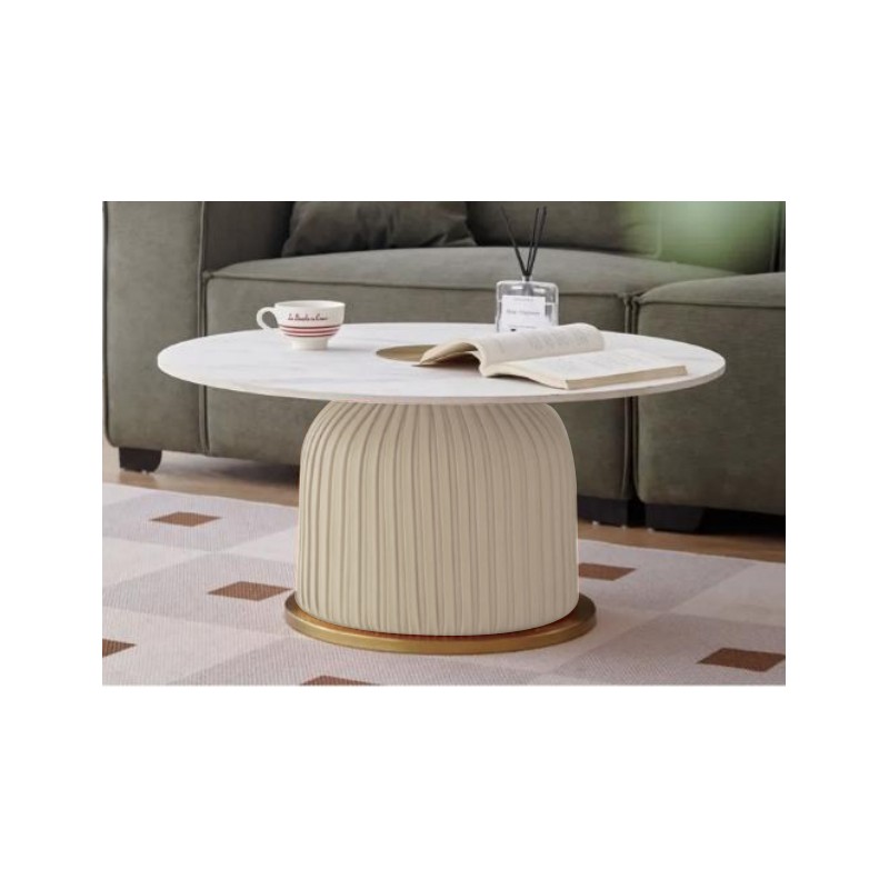 Mesa de centro Nova Grande – Diseño iluminado Ø80x39,5 cm