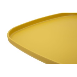 Mesa alta amarilla Gea – Sunny Touch 48x48x50 cm