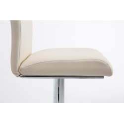 Taburete de bar color crema Colonia