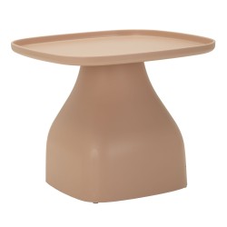 Mesa baja Gea Rose – Elegancia pastel 48x48x38 cm