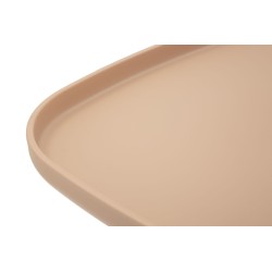 Mesa baja Gea Rose – Elegancia pastel 48x48x38 cm