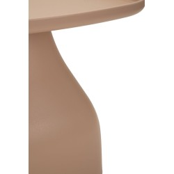 Mesa baja Gea Rose – Elegancia pastel 48x48x38 cm