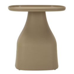 Mesa alta Gea gris – Simplicidad urbana 48x48x50 cm