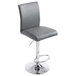 Taburete de bar gris Colonia