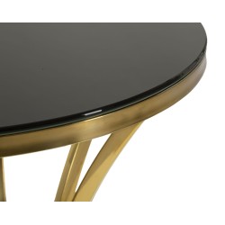 Mesa alta Shanty I – Elegancia esculpida Ø50x92 cm