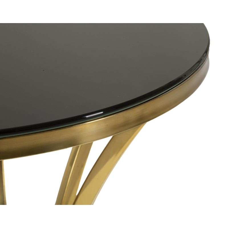 Mesa alta Shanty I – Elegancia esculpida Ø50x92 cm