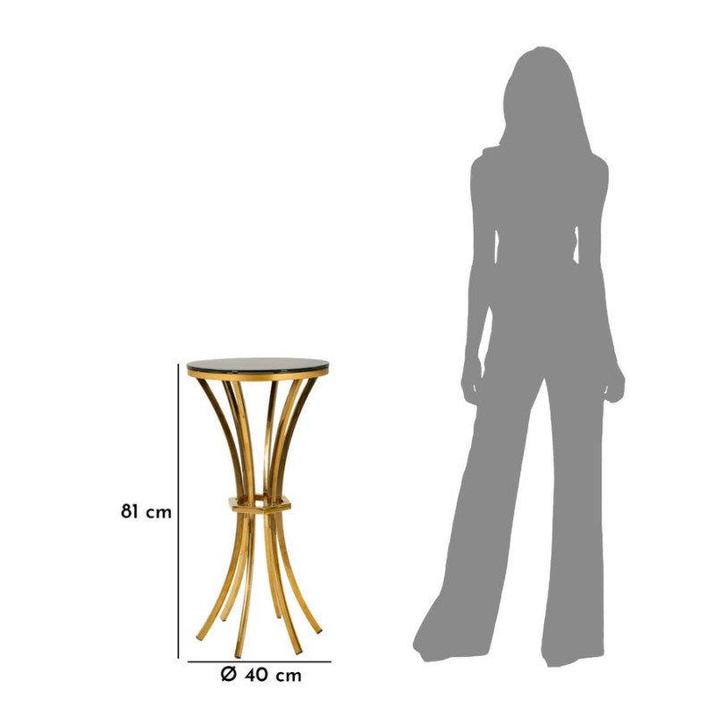 Mesa alta Shanty II – Diseño elegante Ø40x81 cm