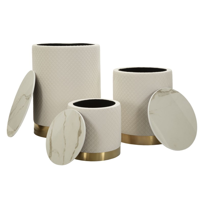 Exposición – Conjunto de diseño de 3 piezas Ø60x80 - 50x60 - 40x40 cm