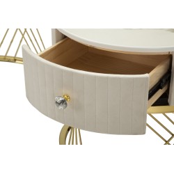 Mesas de centro Votix – Diseño simétrico Ø70x48 - 50x43,5 cm