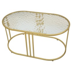 Mesa de centro Antalia – Diseño elegante 90x50x45 cm