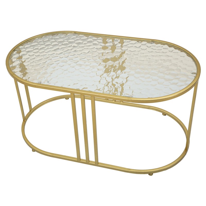 Mesa de centro Antalia – Diseño elegante 90x50x45 cm