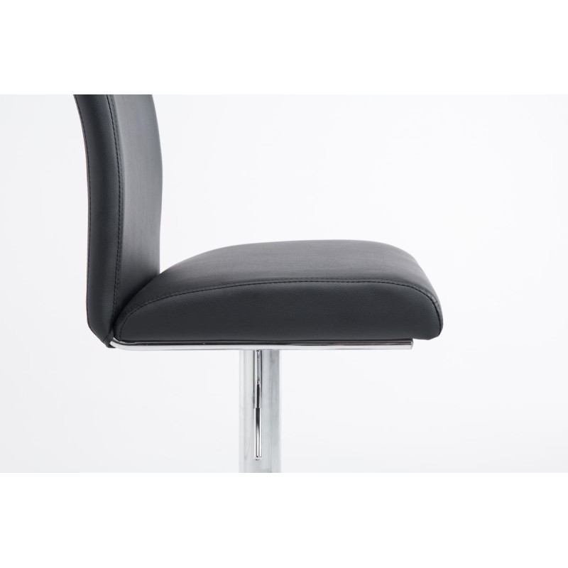 Taburete de bar negro Cologne