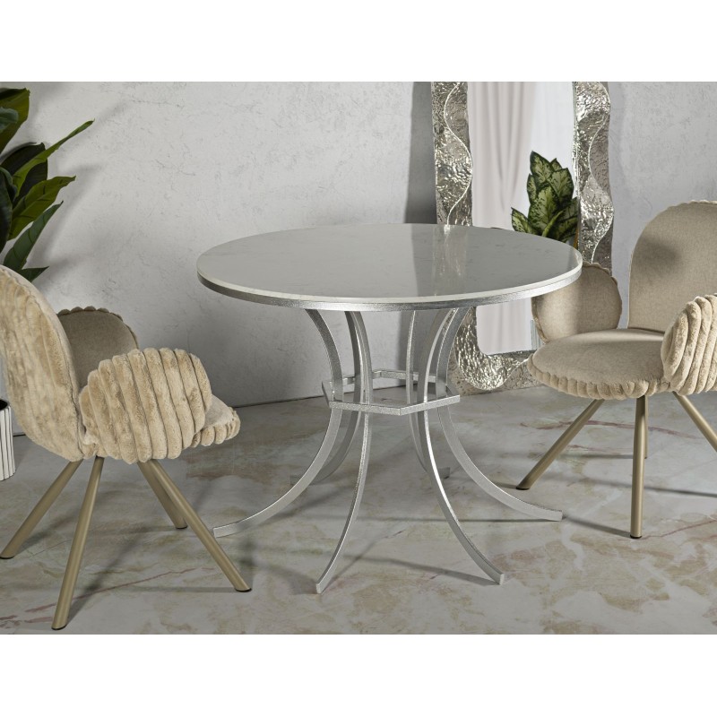 Mesa de comedor Estambul – Majestad circular Ø100x76,5 cm