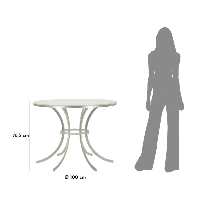 Mesa de comedor Estambul – Majestad circular Ø100x76,5 cm