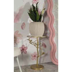 Pájaros de cristal para mesa – Brillante ligereza Ø38x60 cm