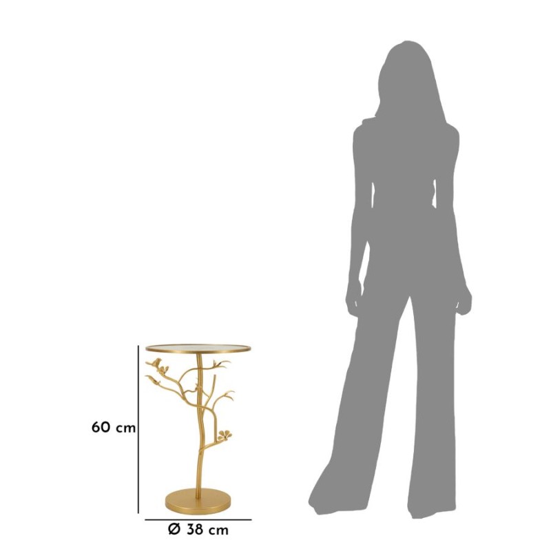 Pájaros de cristal para mesa – Brillante ligereza Ø38x60 cm