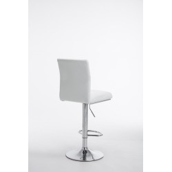 Taburete de bar blanco Colonia