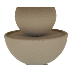 Mesa Dune con espejo – Compacta y elegante Ø40,5x42 cm