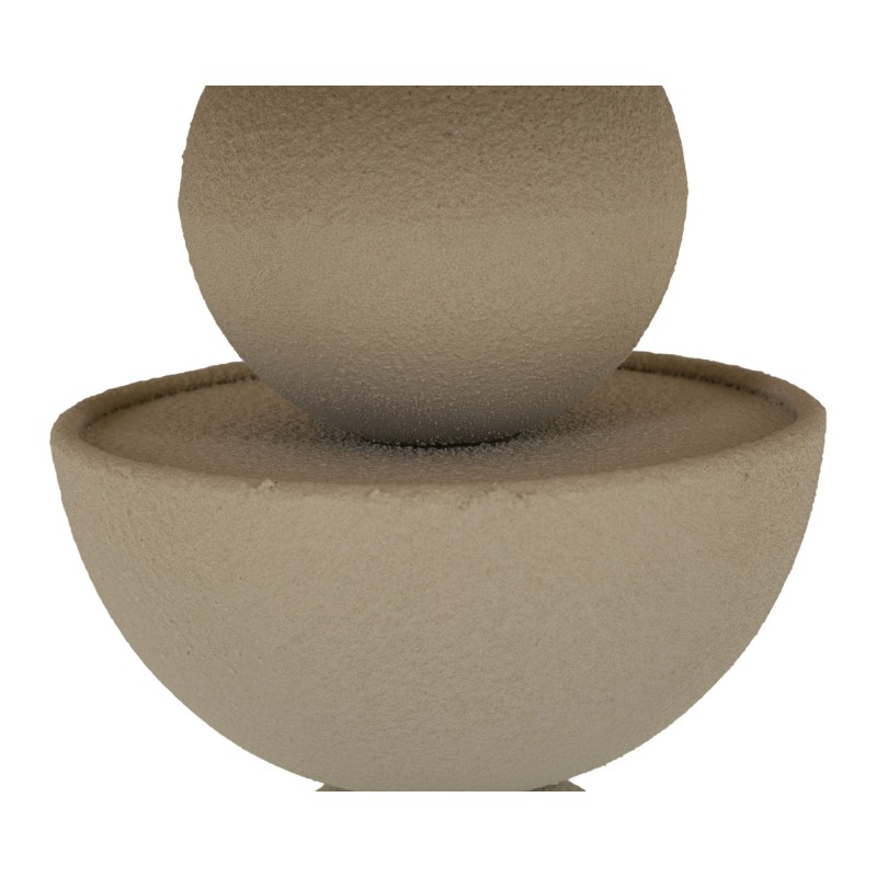 Mesa Dune con espejo – Compacta y elegante Ø40,5x42 cm