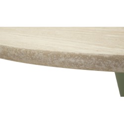 Mesa de bar Alaska Green – Resplandor Botánico Ø60x106 cm