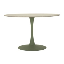 Mesa de comedor verde Estocolmo – Equilibrio nórdico