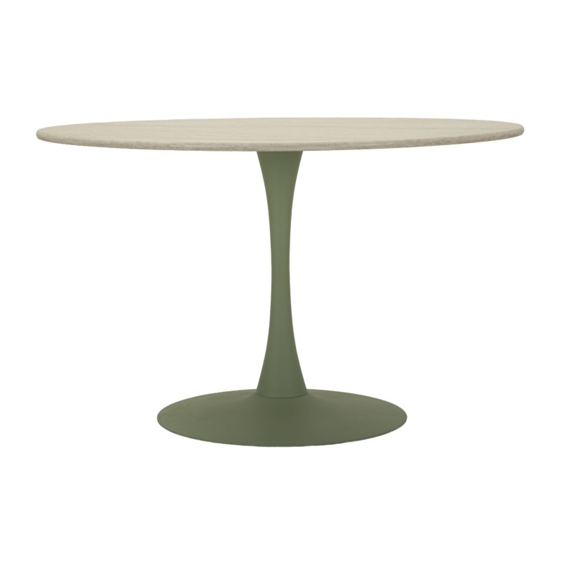 Mesa de comedor verde Estocolmo – Equilibrio nórdico