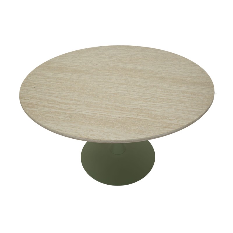 Mesa de comedor verde Estocolmo – Equilibrio nórdico