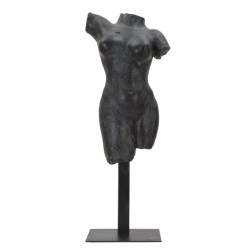 Escultura de una mujer antigua, Patrimonio de un museo olvidado – 19 x 17 x 50 cm