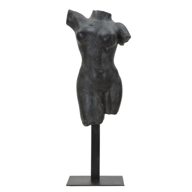 Escultura de una mujer antigua, Patrimonio de un museo olvidado – 19 x 17 x 50 cm