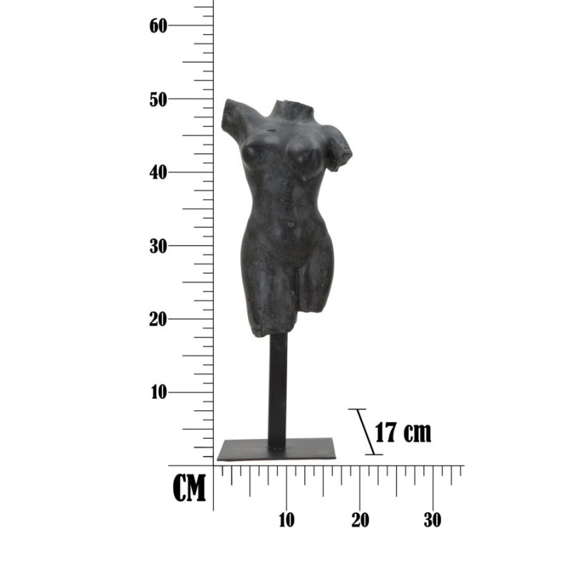 Escultura de una mujer antigua, Patrimonio de un museo olvidado – 19 x 17 x 50 cm