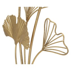 Hoja eterna con aliento escultórico – 26 x 11,5 x 44,5 cm