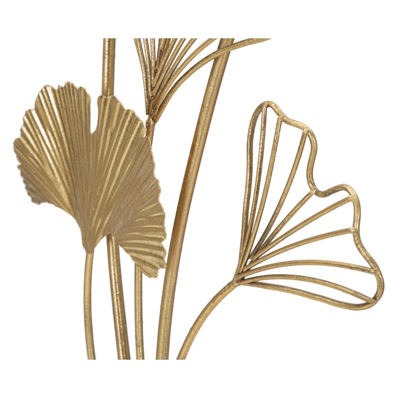 Hoja eterna con aliento escultórico – 26 x 11,5 x 44,5 cm