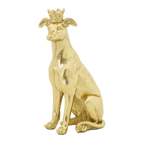 Perro Dorado, Centinela de la Opulencia – 20 x 12,5 x 33 cm