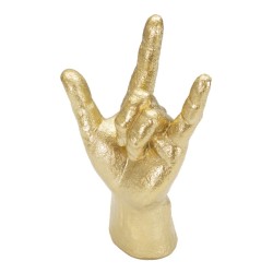 Mano en alto gritando "¡Sí!", Puño de la victoria – CM 14.5X7X23