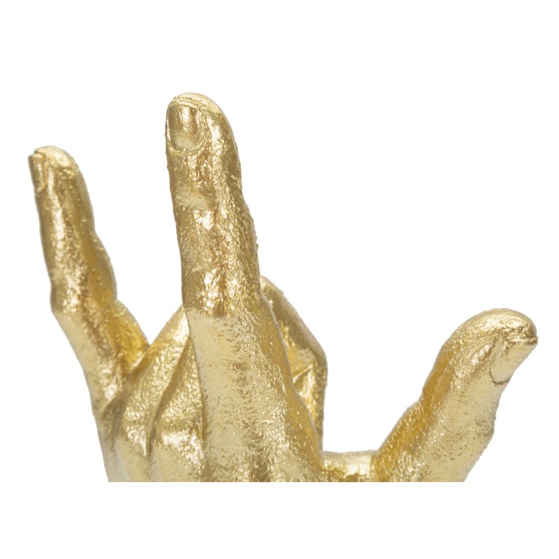 Mano en alto gritando "¡Sí!", Puño de la victoria – CM 14.5X7X23