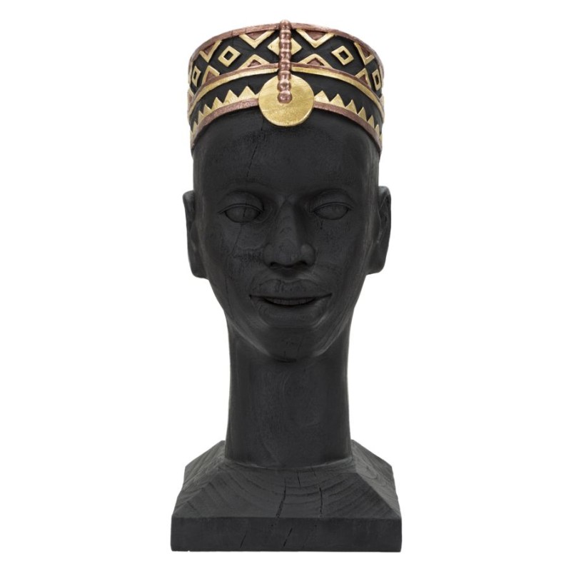 Hombre masái, guerrero de las llanuras eternas – 25 x 25 x 56 cm