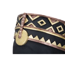 Hombre masái, guerrero de las llanuras eternas – 25 x 25 x 56 cm