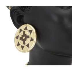 Corte de pelo femenino masái, elegancia tribal – 21,5 x 27,5 x 45 cm