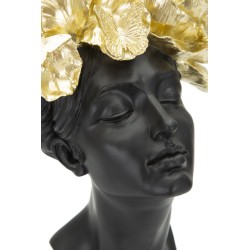 Mujer con mariposa, simbiosis de carne y ala – 21 x 20 x 36,5 cm