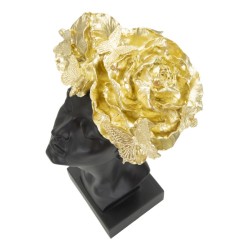 Mujer con mariposa, simbiosis de carne y ala – 21 x 20 x 36,5 cm